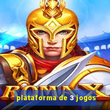 plataforma de 3 jogos